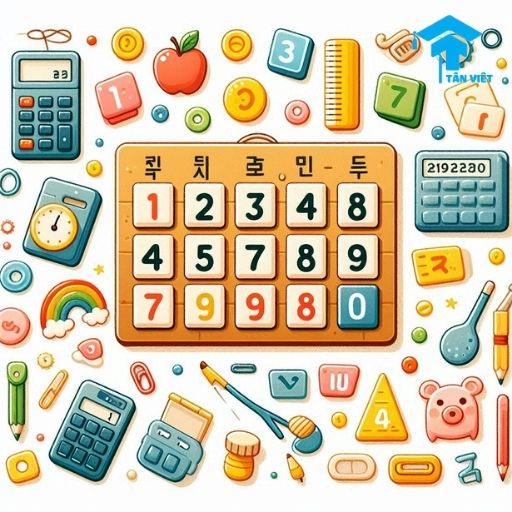 Học số đếm tiếng Hàn miễn phí số Thuần Hàn và số Hán Hàn tại Tân Việt Prime (1)