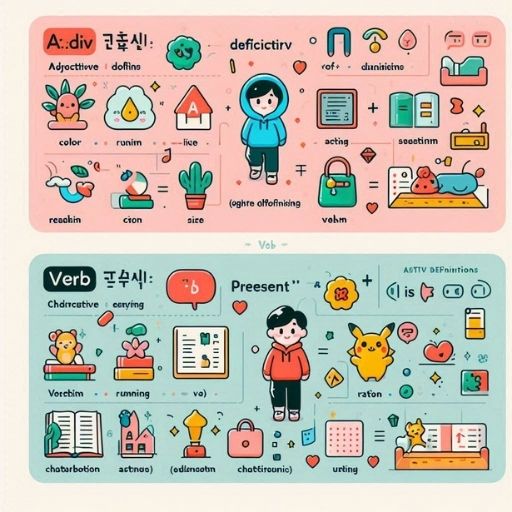 Định Ngữ Của Tính Từ: A + -(으)ㄴ + N (Danh Từ Được Tính Từ Bổ Nghĩa) 1 Infographic hướng dẫn cách chia định ngữ của tính từ (A -(으)ㄴ N) trong tiếng Hàn.