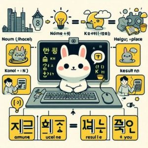 Cấu trúc N 에 있다 없다 tiếng hàn chỉ vị trí tồn tại