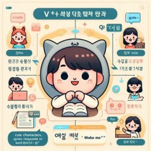 Infographic: Ngữ Pháp V + -아/어/여 달라고 하다" hoặc "Trích Dẫn Yêu Cầu 'Làm Cho Tôi' (-달라고)