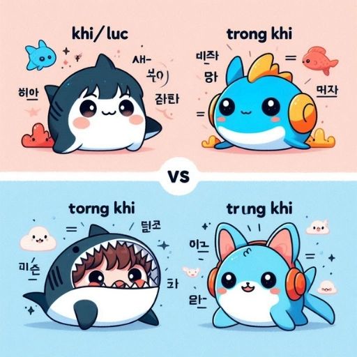 Ngữ Pháp V/A + -(으)ㄹ 때, N + 때 (Cách Nói 'Khi... / Lúc...') 1 Infographic: Ngữ Pháp 'Khi/Lúc' (-때) Vs 'Trong Khi' (-는 동안)
