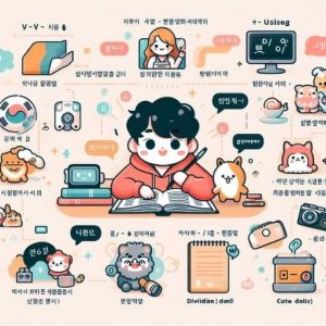 Infographic: Ngữ Pháp V/A + -(으)ㄴ데/는데" hoặc "Cách Chia & Cách Dùng -(으)ㄴ데/는데