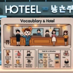 Từ Vựng & Giao Tiếp Tiếng Hàn Tại Khách Sạn Khách sạn