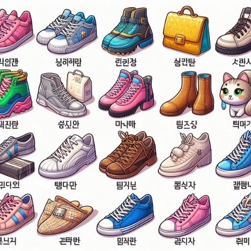 Từ Vựng Tiếng Hàn Toàn Diện Về Giày Dép (Mua Sắm, Phong Cách & Văn Hóa) 1 Từ Vựng Tiếng Hàn Toàn Diện Về Giày Dép