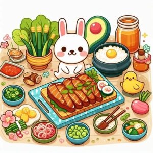 Hình ảnh minh họa Từ Vựng Tiếng Hàn Về Các Món Ăn