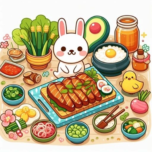 Từ Vựng Tiếng Hàn Về Các Món Ăn: Khám Phá Ẩm Thực Hàn Quốc 1 Hình ảnh minh họa Từ Vựng Tiếng Hàn Về Các Món Ăn