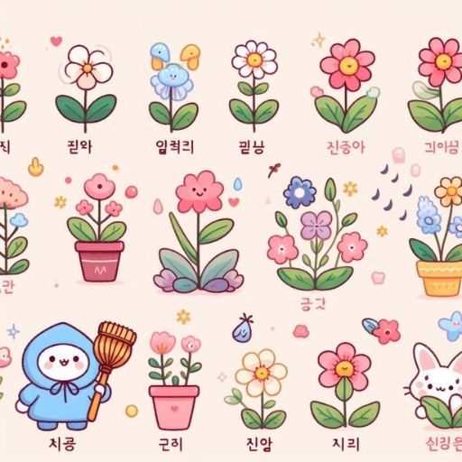 Từ Vựng Tiếng Hàn Về Hoa & Ý Nghĩa Văn Hóa (Chi Tiết & Thú Vị) 1 Từ Vựng Tiếng Hàn Về Hoa