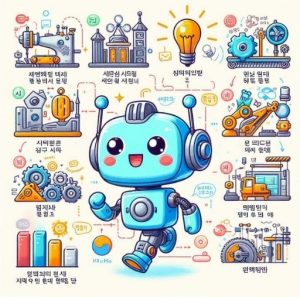 Hình ảnh này minh họa Từ Vựng Tiếng Hàn Về Máy Móc: Tổng Hợp Chi Tiết Thuật Ngữ Kỹ Thuật và Sản Xuất