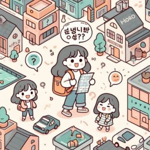 Hình ảnh minh họa Hỏi “Ở Đây Là Đâu?” Tiếng Hàn