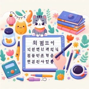 Hình ảnh minh họa Luyện Viết Tiếng Hàn
