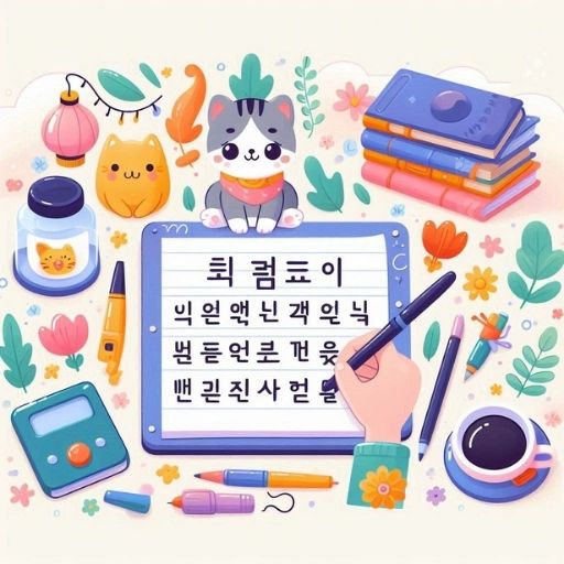 Luyện Viết Tiếng Hàn Hiệu Quả Từ Cơ Bản Đến Nâng Cao (쓰기): 1 Hình ảnh minh họa Luyện Viết Tiếng Hàn