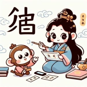 Hình ảnh minh họa Tập Viết Chữ Hán (练字 / Liànzì)