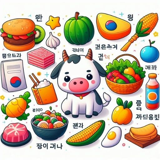 Hình ảnh minh họa Từ Vựng Tiếng Hàn Theo Chủ Đề