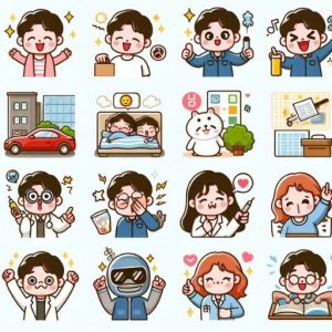 Hình ảnh minh họa Từ Vựng Cảm Xúc Tiếng Hàn