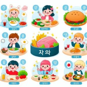 Hình ảnh minh họa Từ Vựng Tiếng Hàn Về Ăn Uống