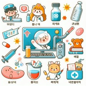 Hình ảnh minh họa Từ Vựng Tiếng Hàn Về Bệnh Viện