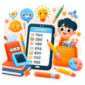 Hình minh họa về Từ Vựng Tiếng Hàn Về Dụng Cụ Học Tập