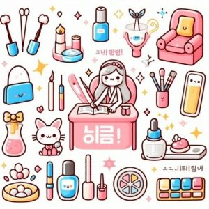 Hình ảnh minh họa Từ Vựng Tiếng Hàn Về Làm Nail & Nghệ Thuật Móng Tay