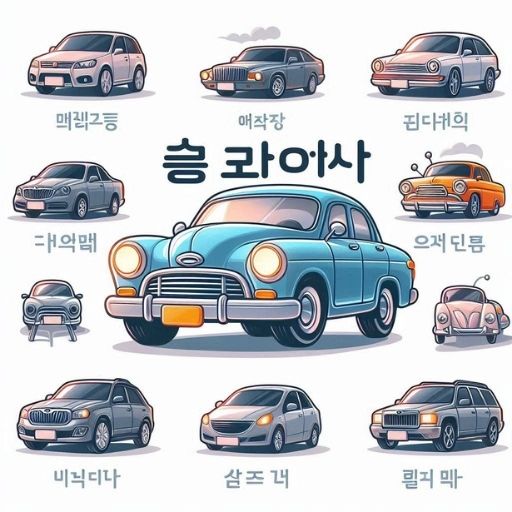 Từ Vựng Tiếng Hàn Về Xe Ô Tô 1 Hình ảnh minh họa Từ Vựng Tiếng Hàn Về Xe Ô Tô